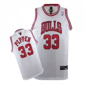 Maglie Basket Pippen Chicago Bulls Bianco