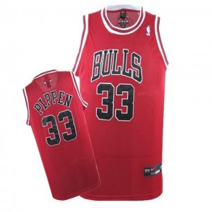 Maglie Basket Pippen Chicago Bulls Rosso