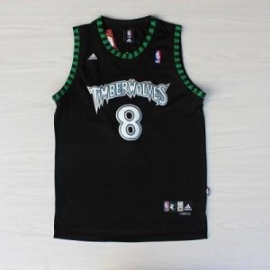 Maglie Basket retro Sprewell Minnesota Timberwolves Nero