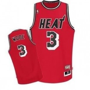 Canotte NBA Rivoluzione 30 retro Wade Miami Heats Rosso