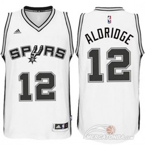 Maglie Shop Aldridge San Antonio Spurs Bianco