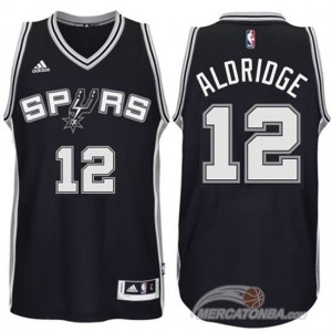 Maglie Shop Aldridge San Antonio Spurs Nero