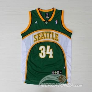 Maglie Shop Allen Seattle Sonics Verde