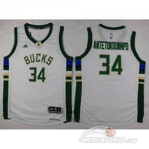 Maglie Bambini Antetokounmpo Minnesota Timberwolves Bianco