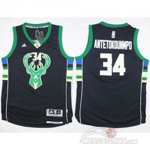 Maglie Bambini Antetokounmpo Minnesota Timberwolves Nero