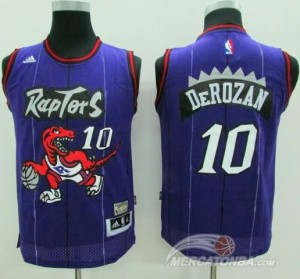 Maglie Basket NBA Bambini DeRozan Toronto Raptors Purpura