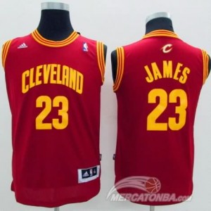 Maglie Bambini James Cleveland Cavaliers Rosso