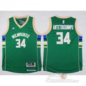 Maglie Bambini Antetokounmpo Minnesota Timberwolves Verde