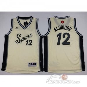 Maglie Bambini Aldridge San Antonio Spurs Bianco