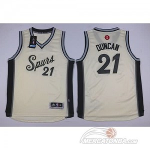 Maglie Bambini Duncan San Antonio Spurs Bianco