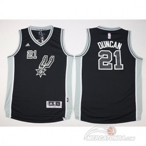 Maglie Bambini Duncan San Antonio Spurs Nero