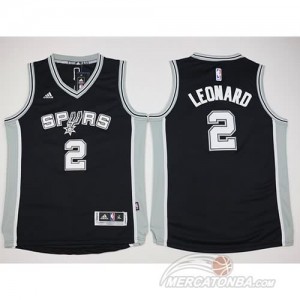 Maglie NBA Bambini Leonard San Antonio Spurs Nero