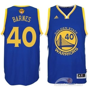 Canotte NBA Rivoluzione 30 Barnes Golden State Warriors Blu