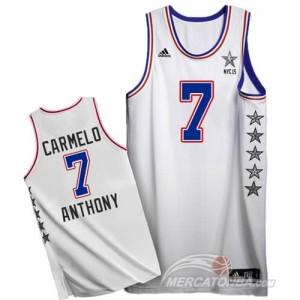 Canotte NBA Carmelo All Star 2015 Bianco
