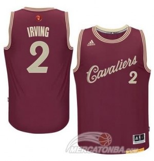 Maglie Basket Irving Christmas Cleveland Cavaliers Rosso