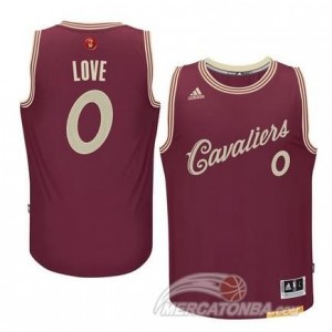 Maglie Basket Love Cleveland Cavaliers Rosso