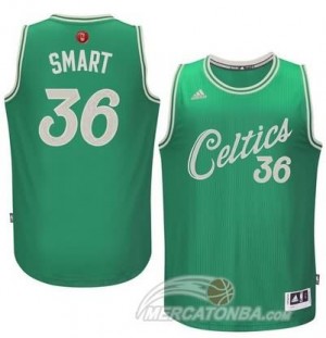 Maglie Basket Smart Christmas Boston Celtics Verde