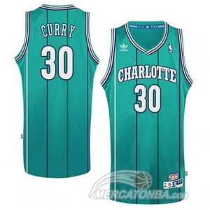Canotte Basket Charlotte Curry New Orleans Hornets Verde