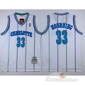 Canotte Basket Charlotte Mourning New Orleans Hornets Bianco