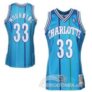 Canotte Basket Charlotte Mourning New Orleans Hornets Blu