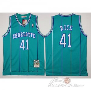 Canotte Basket Charlotte Rice New Orleans Hornets Verde