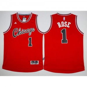 Maglie Basket Retro Rose Chicago Bulls Rosso