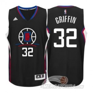 Maglie Shop Griffi Los Angeles Clippers Nero