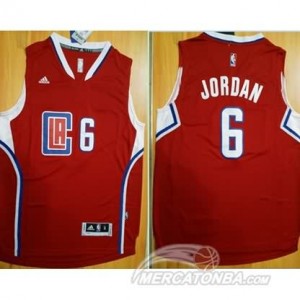 Maglie Basket Jordan Los Angeles Clippers Rosso