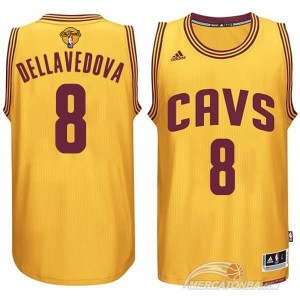 Canotte NBA Rivoluzione 30 Dellavedova Cleveland Cavaliers Giallo