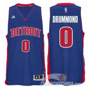 Maglie Shop Drummond Detroit Pistons Pistons Blu