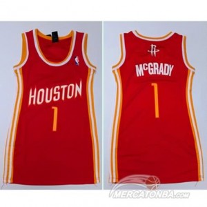 Maglie NBA Donna McGrady Houston Rockets Rosso