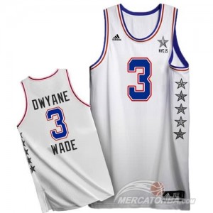 Canotte NBA Dwyane All Star 2015 Bianco