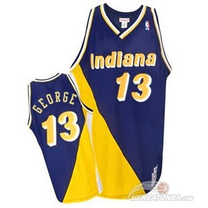 Maglie Shop George Indiana Pacers Blu