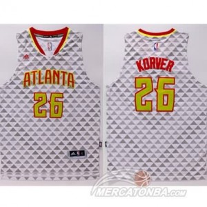 Maglie Basket Korver Atlanta Hawks Bianco