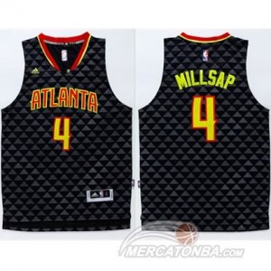 Maglie Basket Millsap Atlanta Hawks Nero