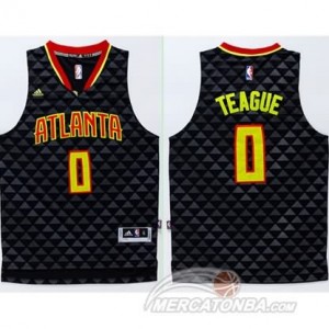 Maglie Basket Teague Atlanta Hawks Nero