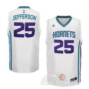 Canotte Basket Hornets Jefferson New Orleans Hornets Bianco
