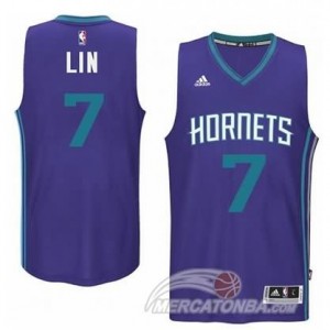 Canotte Basket Retro Lin New Orleans Hornets Porpora