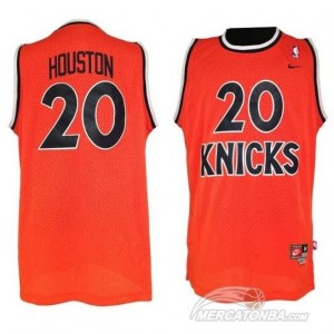 Canotte NBA Rivoluzione 30 Houston New York Knicks Arancione