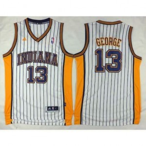 Maglie Basket Indiana George Indiana Pacers Bianco