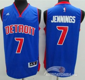 Maglie Basket Jennings Detroit Pistons Blu