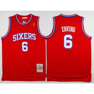 Maglie Basket Julius Erving Philadelphia 76ers Rosso