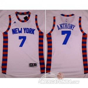 Maglie Shop Anthony New York Knicks Bianco