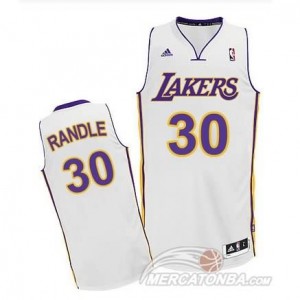 Maglie Basket Randle Los Angeles Lakers Bianco