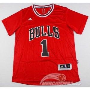 Canotte Basket Manga Corta Bull Rosa Rosso