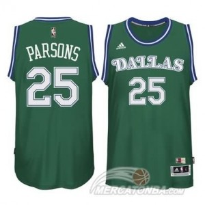 Maglie Basket Parsons Dallas Mavericks Verde