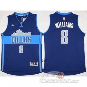 Maglie Basket Williams Dallas Mavericks Blu