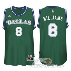 Maglie Basket Williams Dallas Mavericks Verde