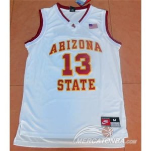 Canotte Basket NCAA Arizona State Harden Bianco