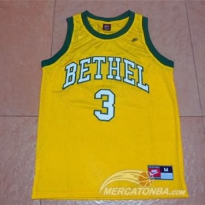 Canotte Basket NCAA Bethel Iverson Giallo